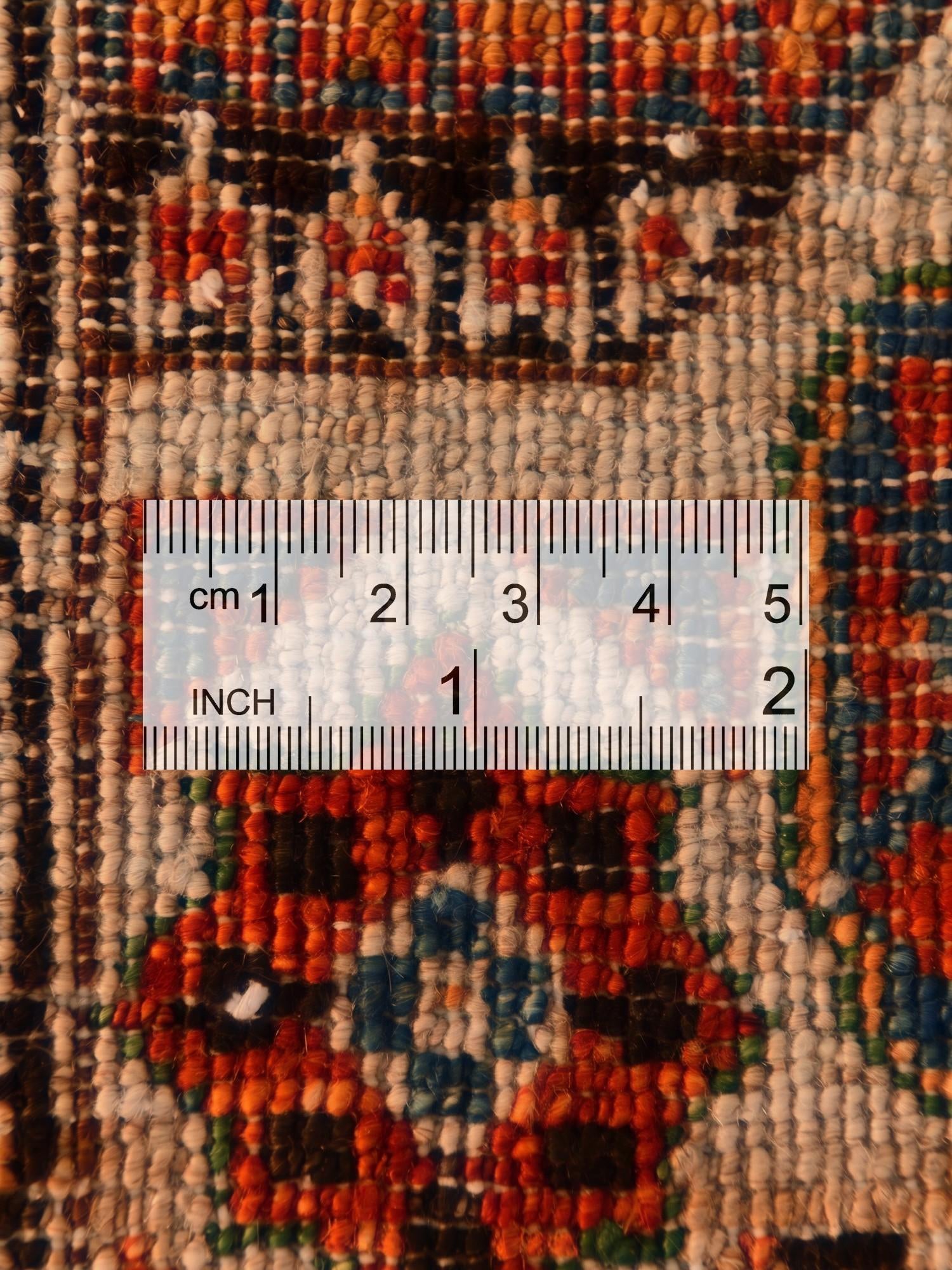 2' x 3' 8 Hand Knotted Mamluk Ziegler Rug