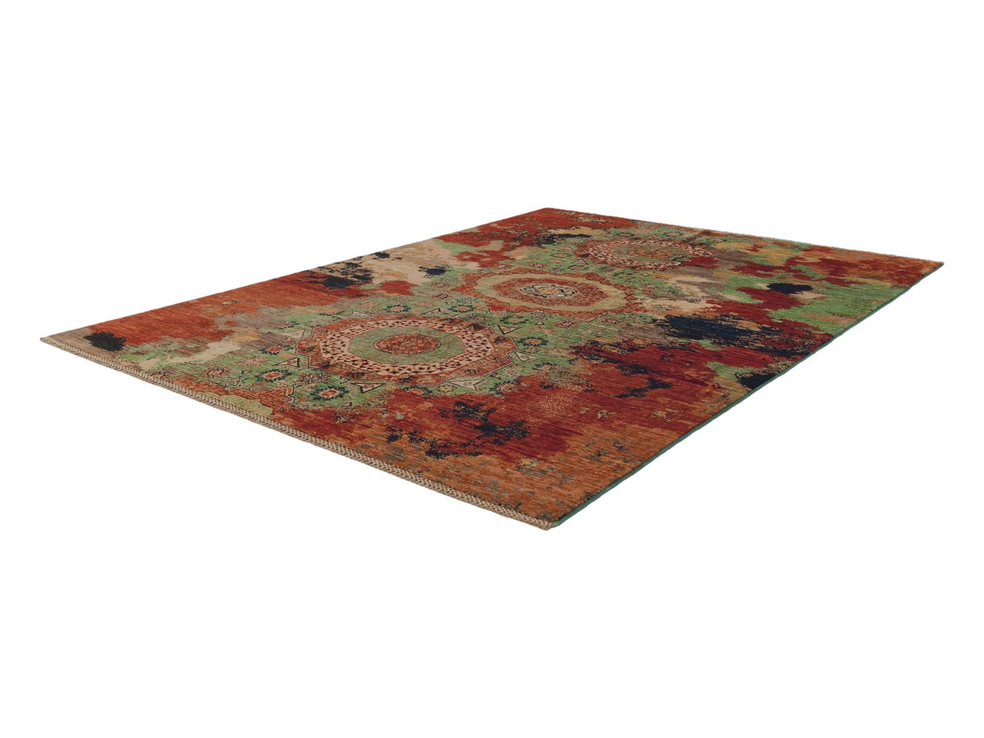 5' 9 x 7' 11 Hand Knotted Mamluk Ziegler Rug