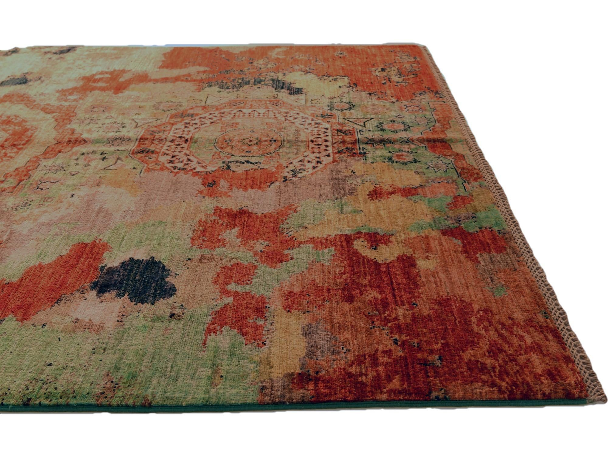 5' 9 x 7' 11 Hand Knotted Mamluk Ziegler Rug