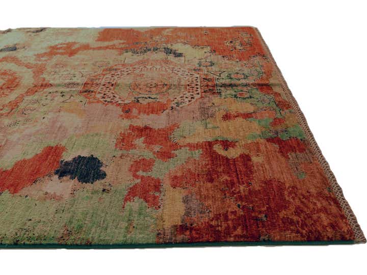5' 9 x 7' 11 Hand Knotted Mamluk Ziegler Rug
