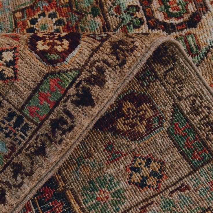 Detail image of 2' 1 x 3' 2 Hand Knotted Mamluk Ziegler Rug