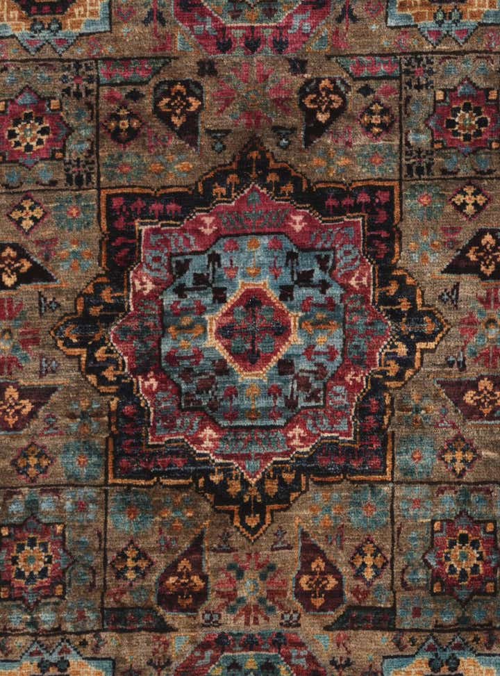 2' 1 x 3' 2 Hand Knotted Mamluk Ziegler Rug
