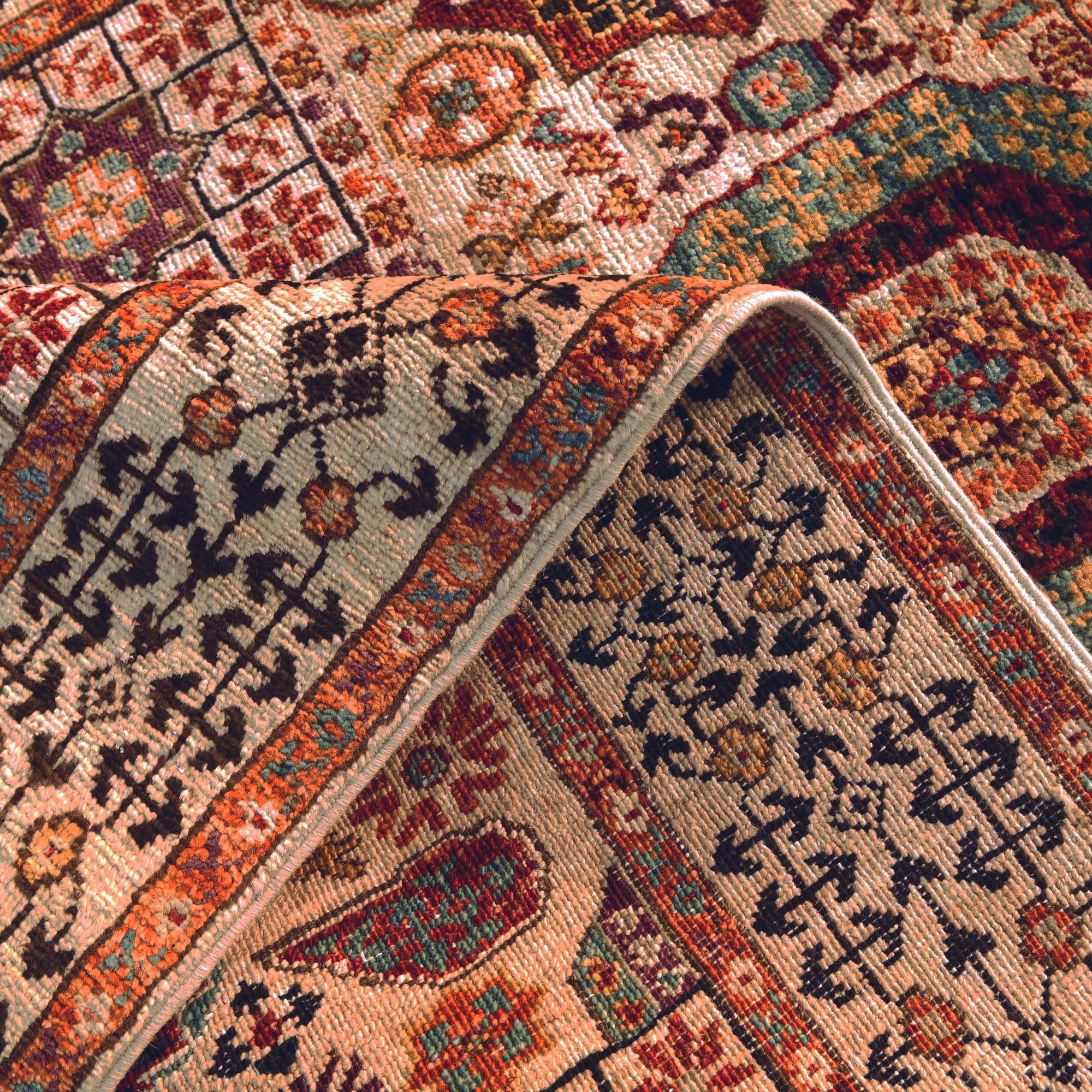 3' 5 x 5' 2 Hand Knotted Mamluk Ziegler Rug