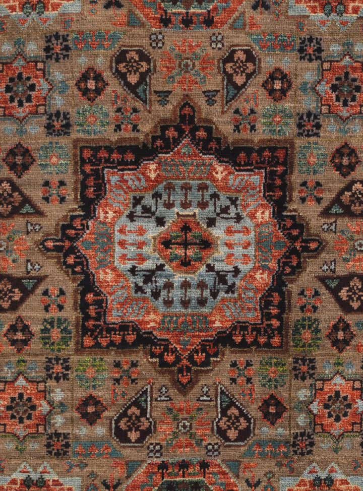 2' x 3' 2 Hand Knotted Mamluk Ziegler Rug