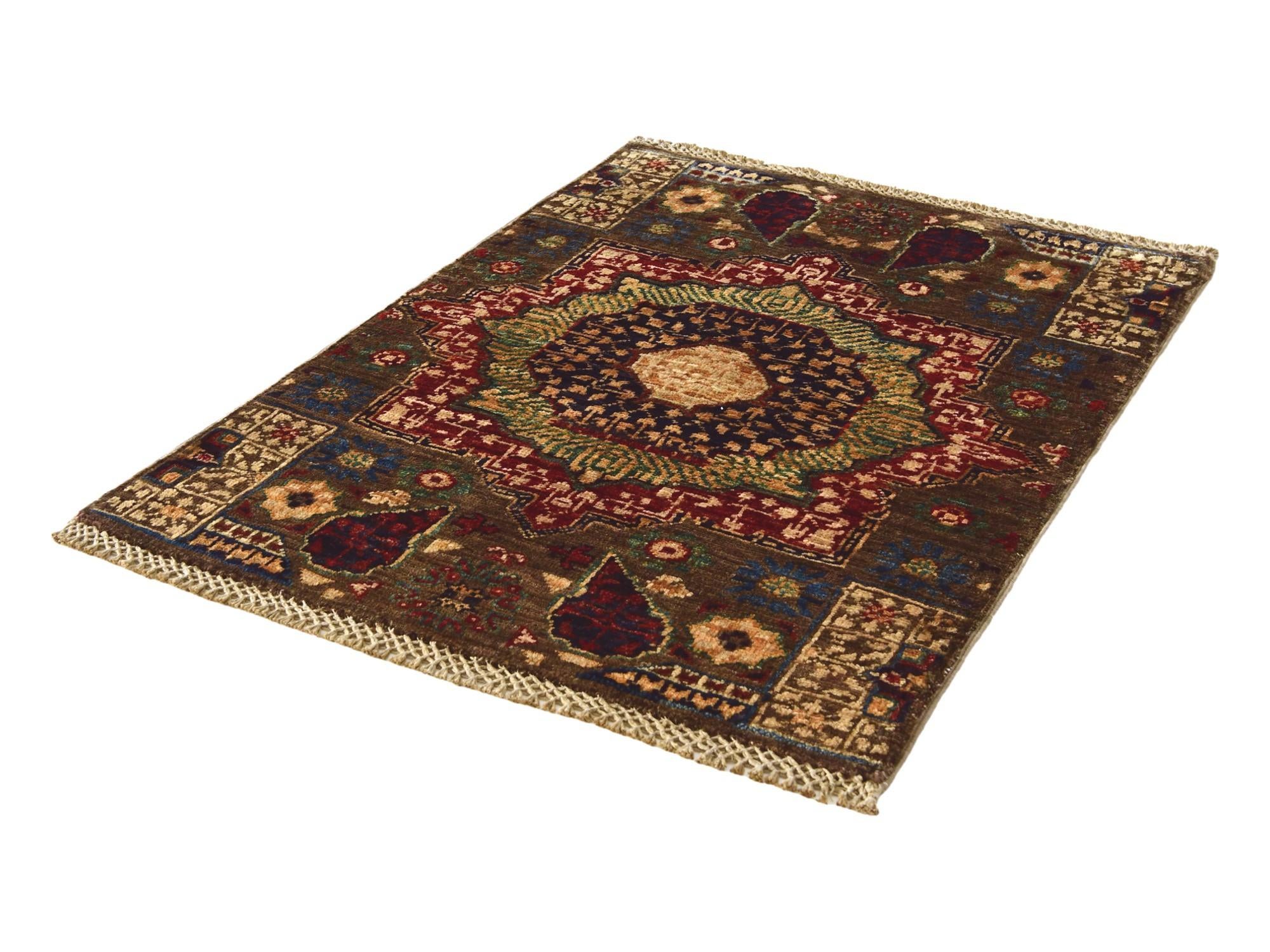 2' 1 x 2' 9 Hand Knotted Mamluk Ziegler Rug