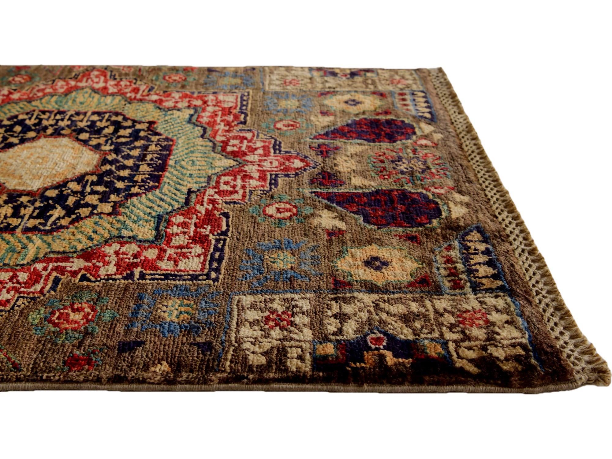 2' 1 x 2' 9 Hand Knotted Mamluk Ziegler Rug