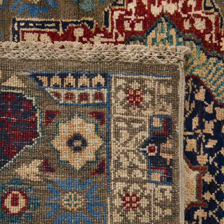 65cm x 85cm Hand Knotted Mamluk Ziegler Rug