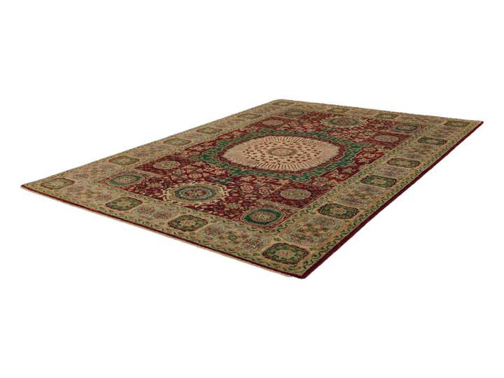 5' 10 x 8' Hand Knotted Mamluk Ziegler Rug