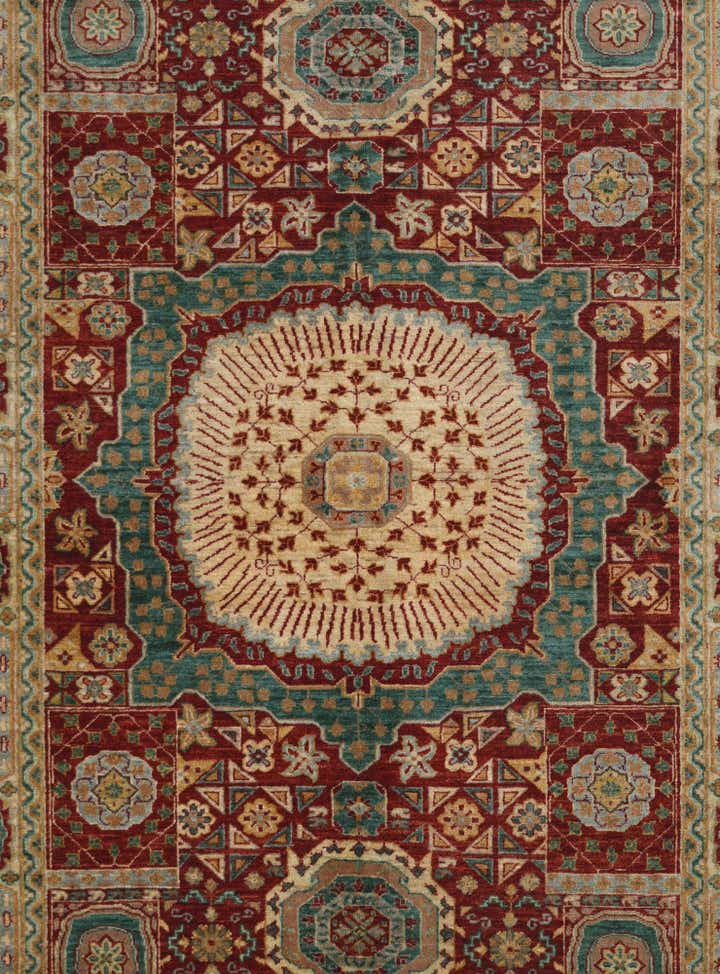 5' 10 x 8' Hand Knotted Mamluk Ziegler Rug