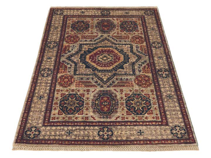 3' 3 x 4' 11 Hand Knotted Mamluk Ziegler Rug