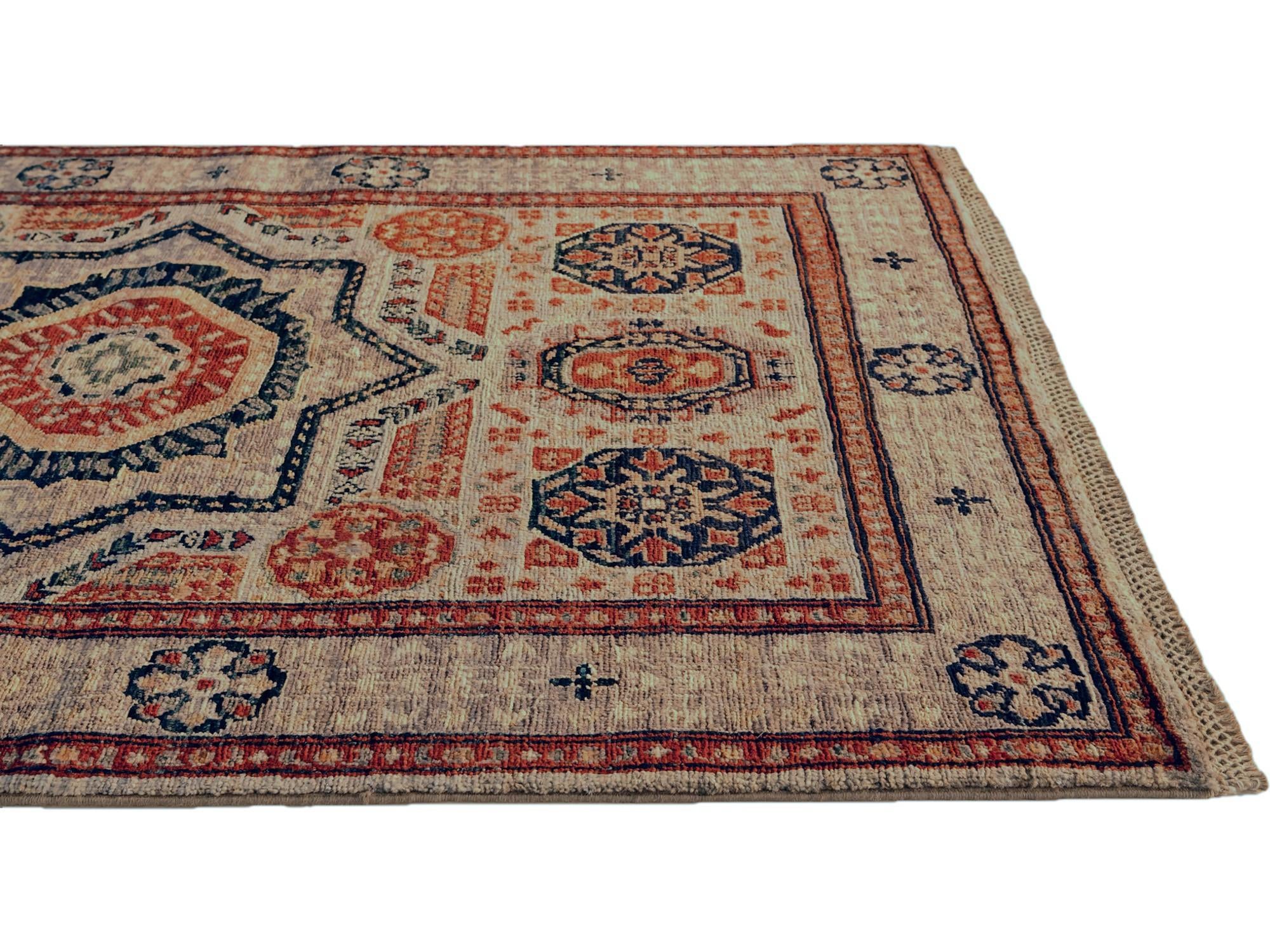 3' 3 x 4' 11 Hand Knotted Mamluk Ziegler Rug