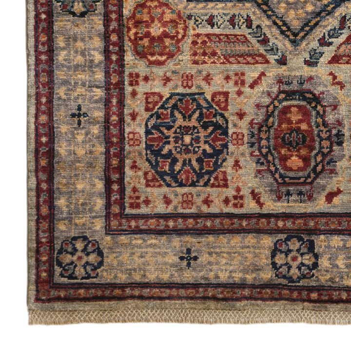 3' 3 x 4' 11 Hand Knotted Mamluk Ziegler Rug