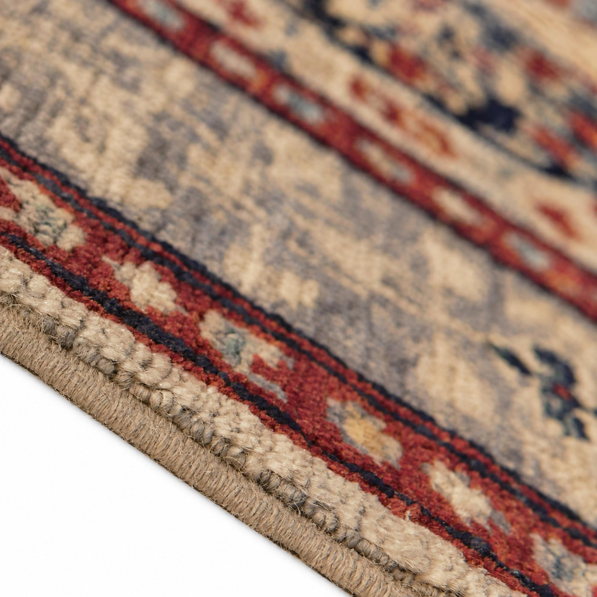 100cm x 150cm Hand Knotted Mamluk Ziegler Rug