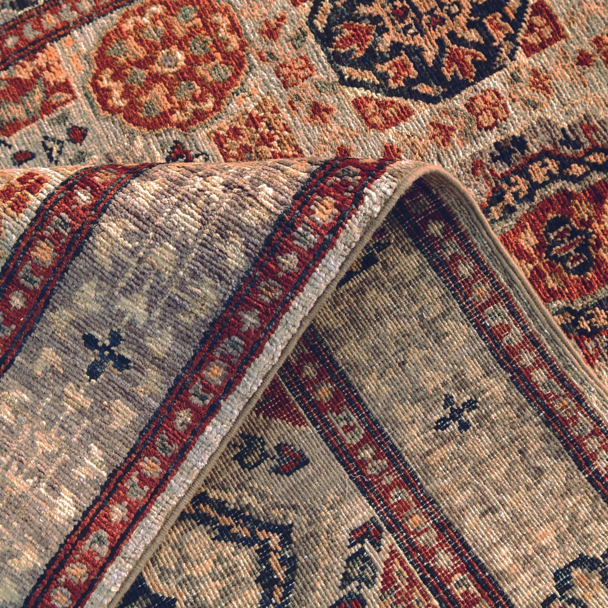 3' 3 x 4' 11 Hand Knotted Mamluk Ziegler Rug
