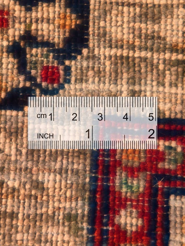 Detail image of 3' 3 x 4' 11 Hand Knotted Mamluk Ziegler Rug