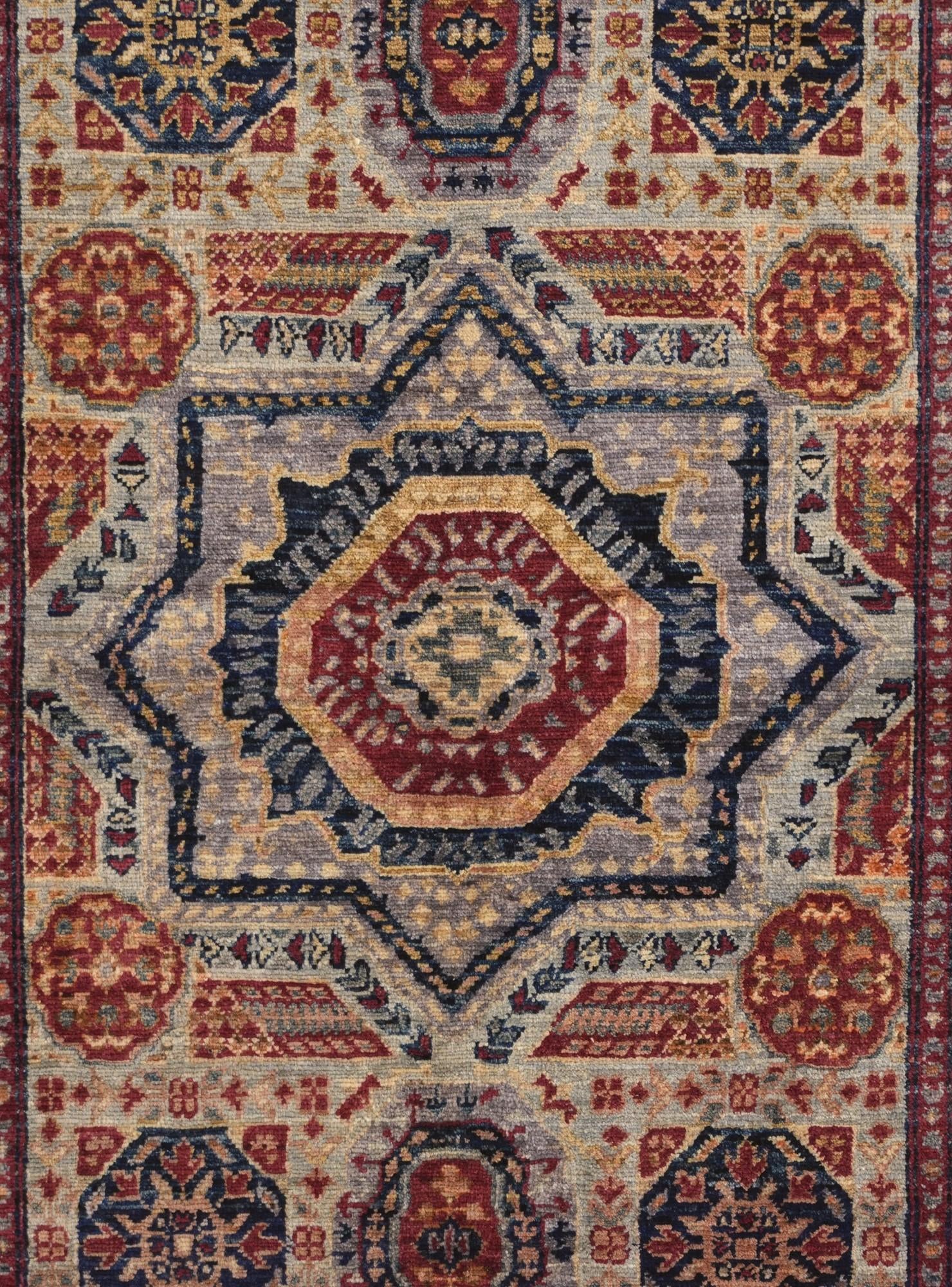 3' 3 x 4' 11 Hand Knotted Mamluk Ziegler Rug