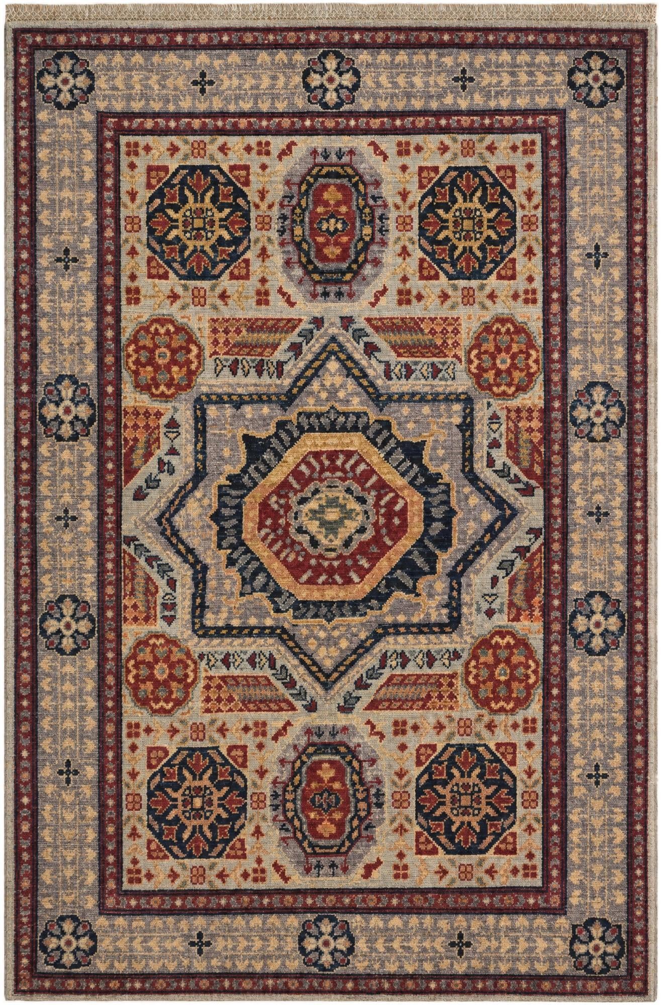 3' 3 x 4' 11 Hand Knotted Mamluk Ziegler Rug