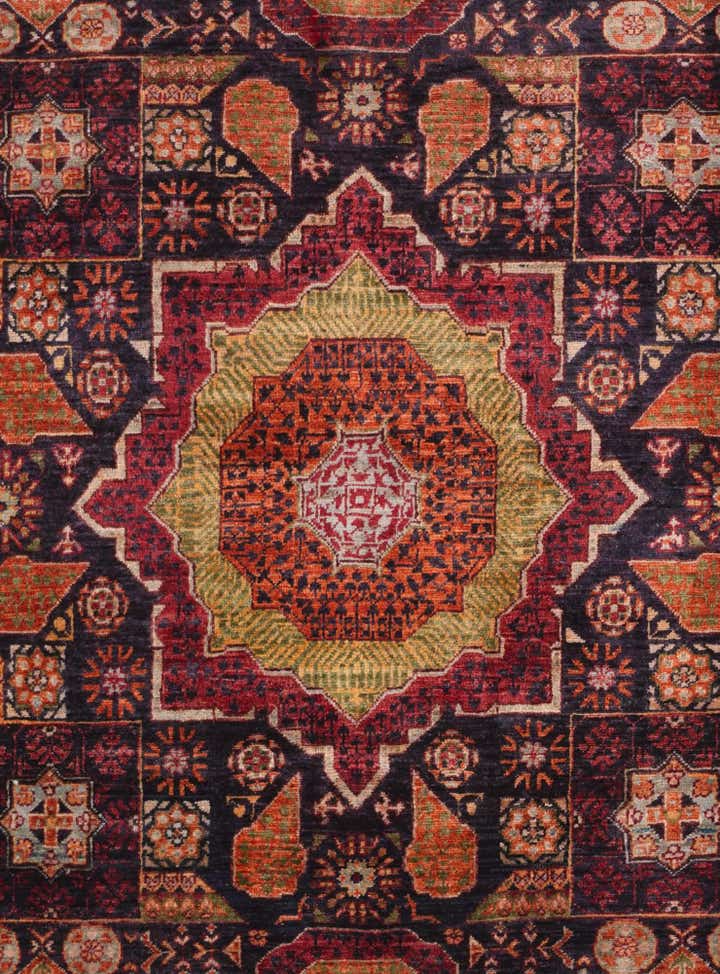 4' 1 x 6' Hand Knotted Mamluk Ziegler Rug