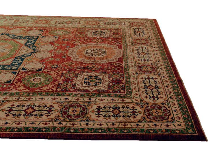 6' 6 x 9' 5 Hand Knotted Mamluk Ziegler Rug