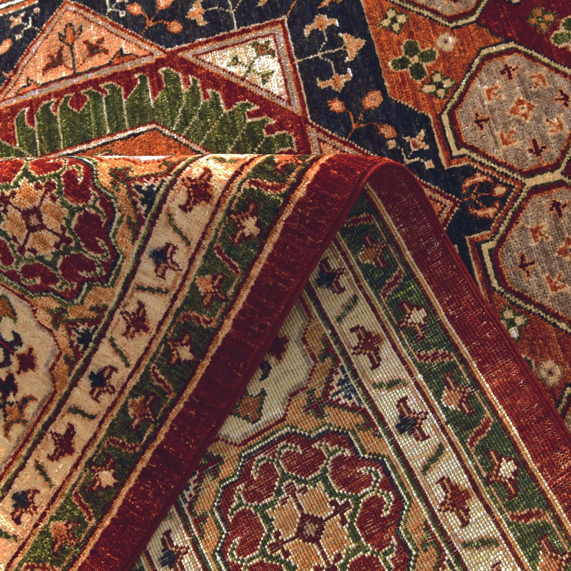 6' 6 x 9' 5 Hand Knotted Mamluk Ziegler Rug