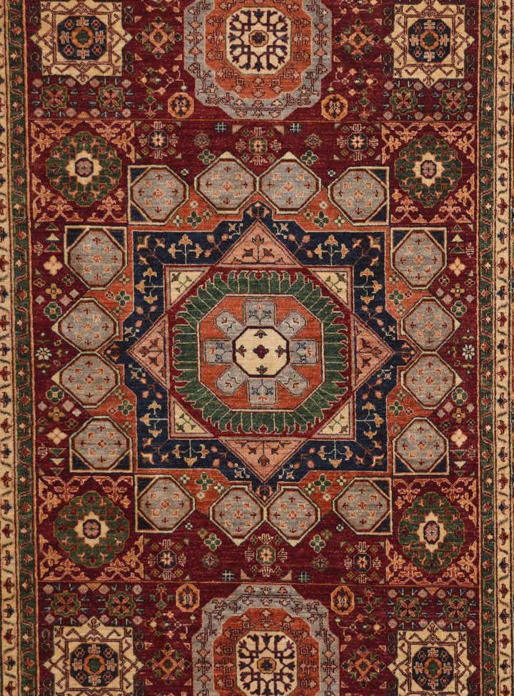 6' 6 x 9' 5 Hand Knotted Mamluk Ziegler Rug