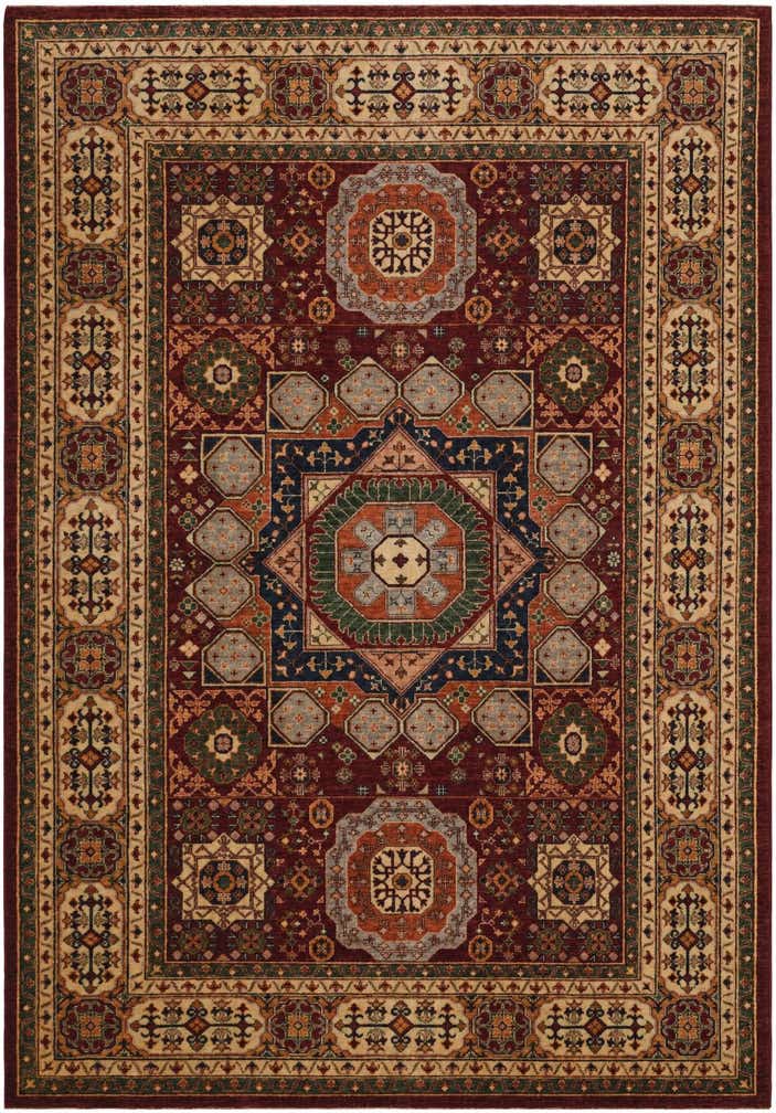 6' 6 x 9' 5 Hand Knotted Mamluk Ziegler Rug