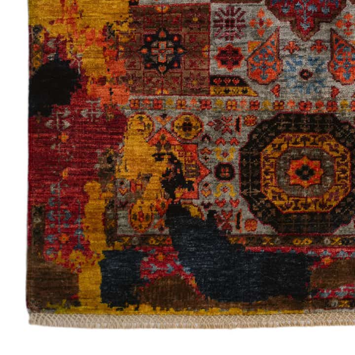 3' 5 x 5' 1 Hand Knotted Mamluk Ziegler Rug