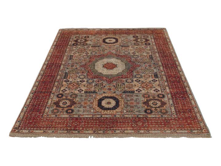 5' x 6' 7 Hand Knotted Mamluk Ziegler Rug