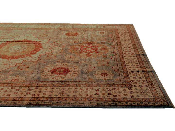 8' 2 x 11' 4 Hand Knotted Mamluk Ziegler Rug