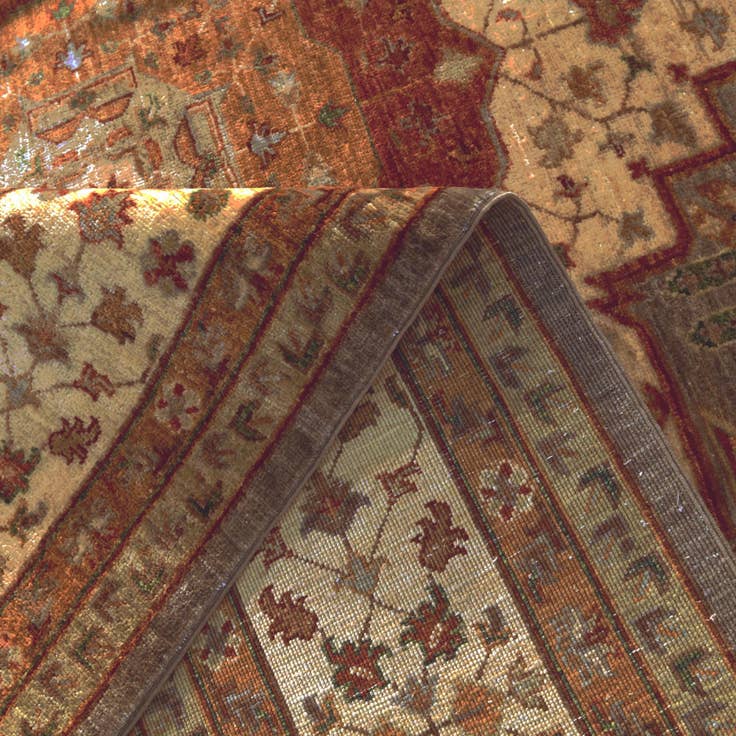 Detail image of 8' 2 x 11' 4 Hand Knotted Mamluk Ziegler Rug