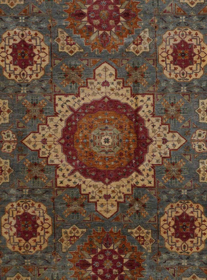 8' 2 x 11' 4 Hand Knotted Mamluk Ziegler Rug