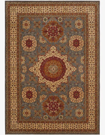 8' 2 x 11' 4 Hand Knotted Mamluk Ziegler Rug