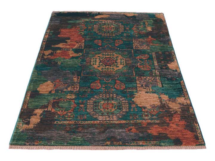 3' 3 x 4' 11 Hand Knotted Mamluk Ziegler Rug
