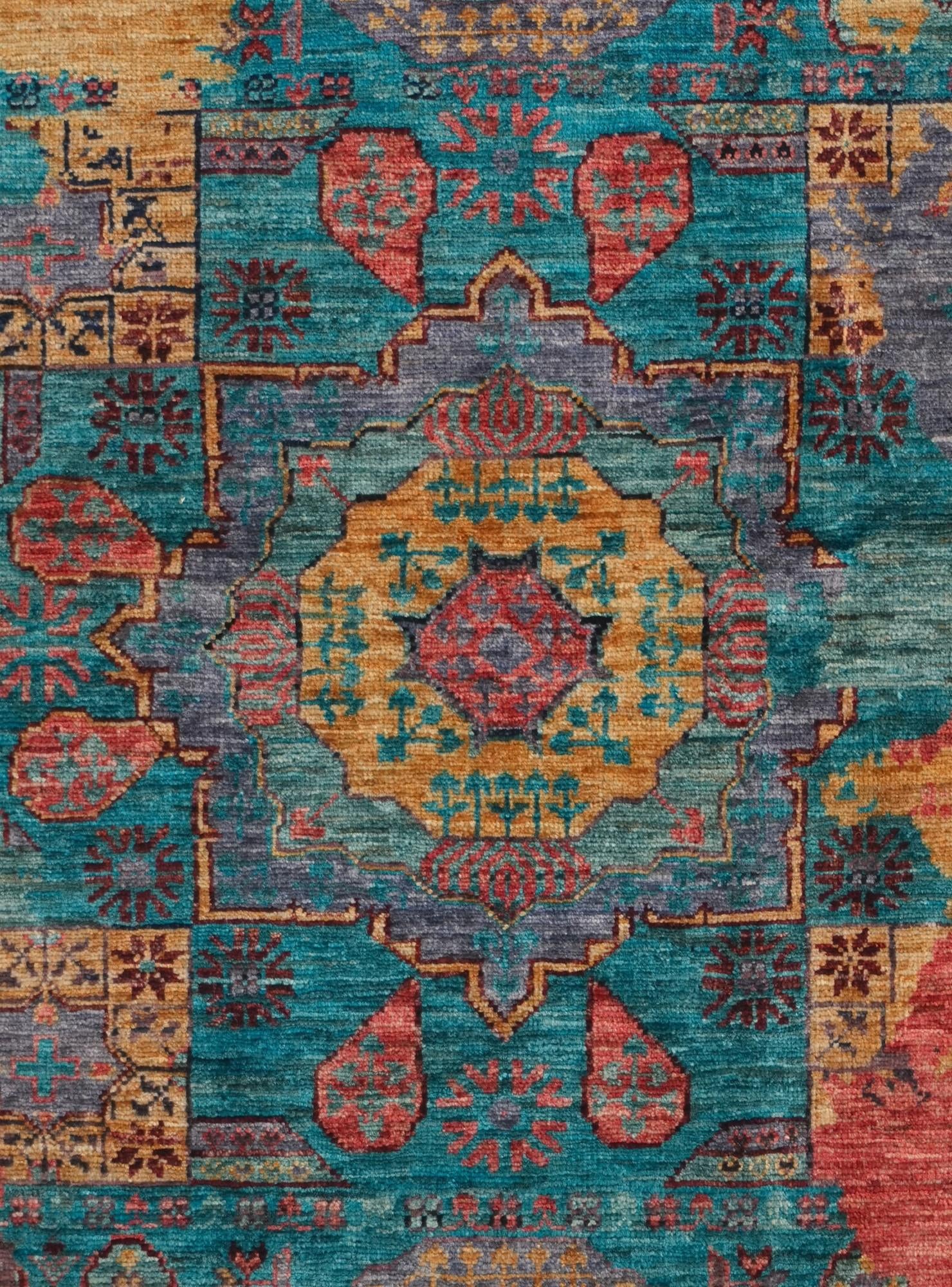 3' 3 x 4' 11 Hand Knotted Mamluk Ziegler Rug