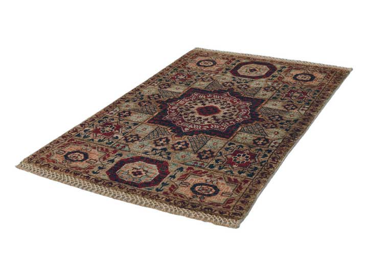 2' x 3' Hand Knotted Mamluk Ziegler Rug