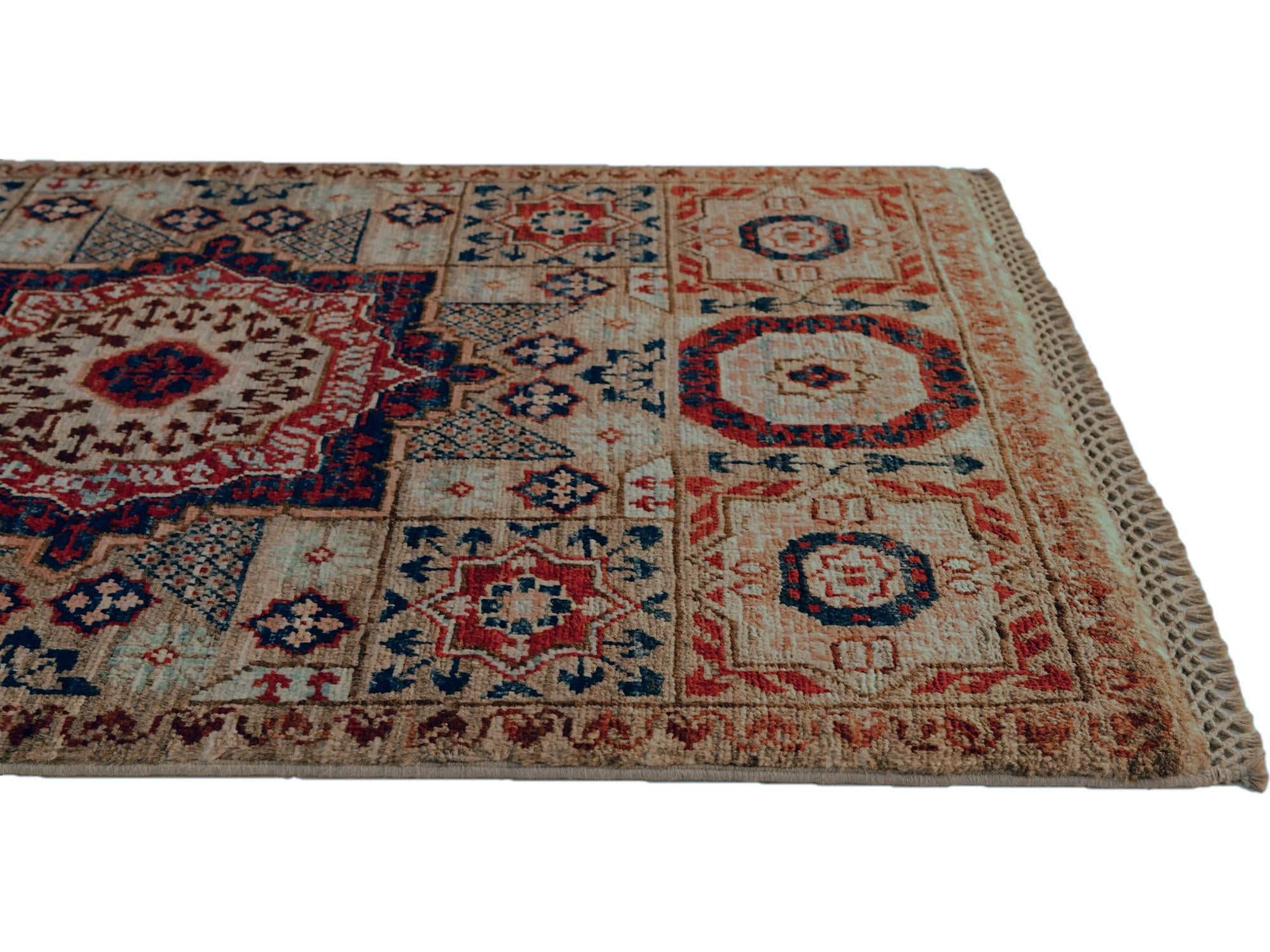 2' x 3' Hand Knotted Mamluk Ziegler Rug
