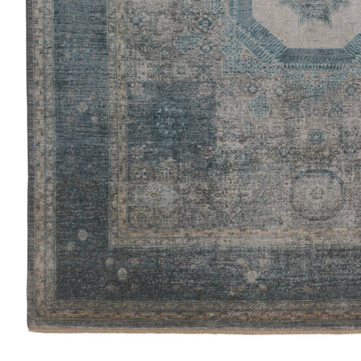 Detail image of 8' 6 x 10' Hand Knotted Mamluk Ziegler Rug