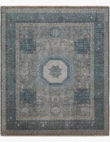 8' 6 x 10' Hand Knotted Mamluk Ziegler Rug