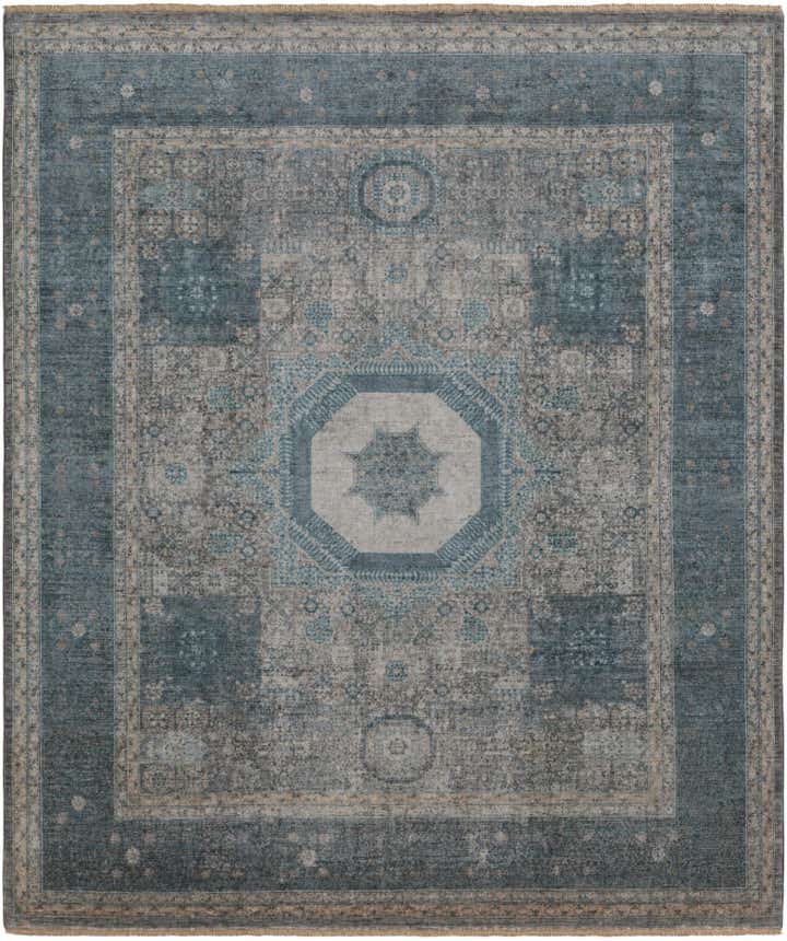 8' 6 x 10' Hand Knotted Mamluk Ziegler Rug