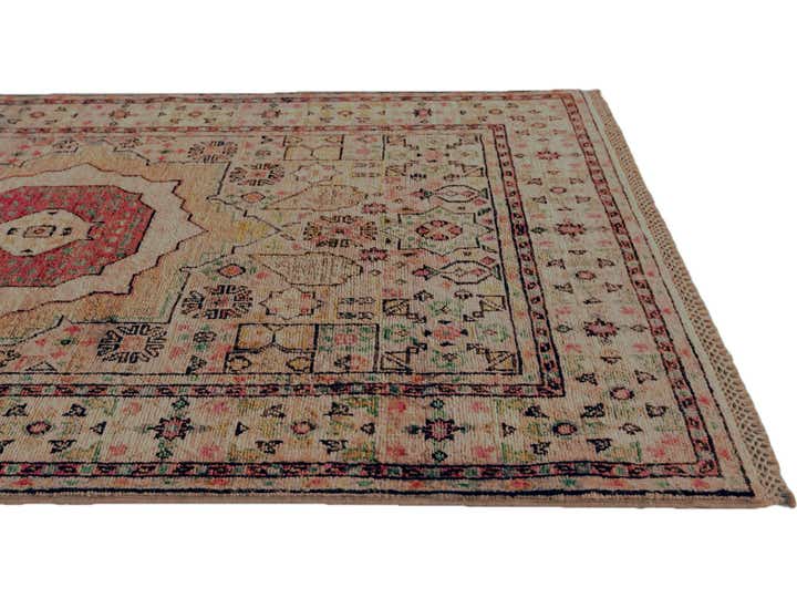 3' 5 x 5' Hand Knotted Mamluk Ziegler Rug