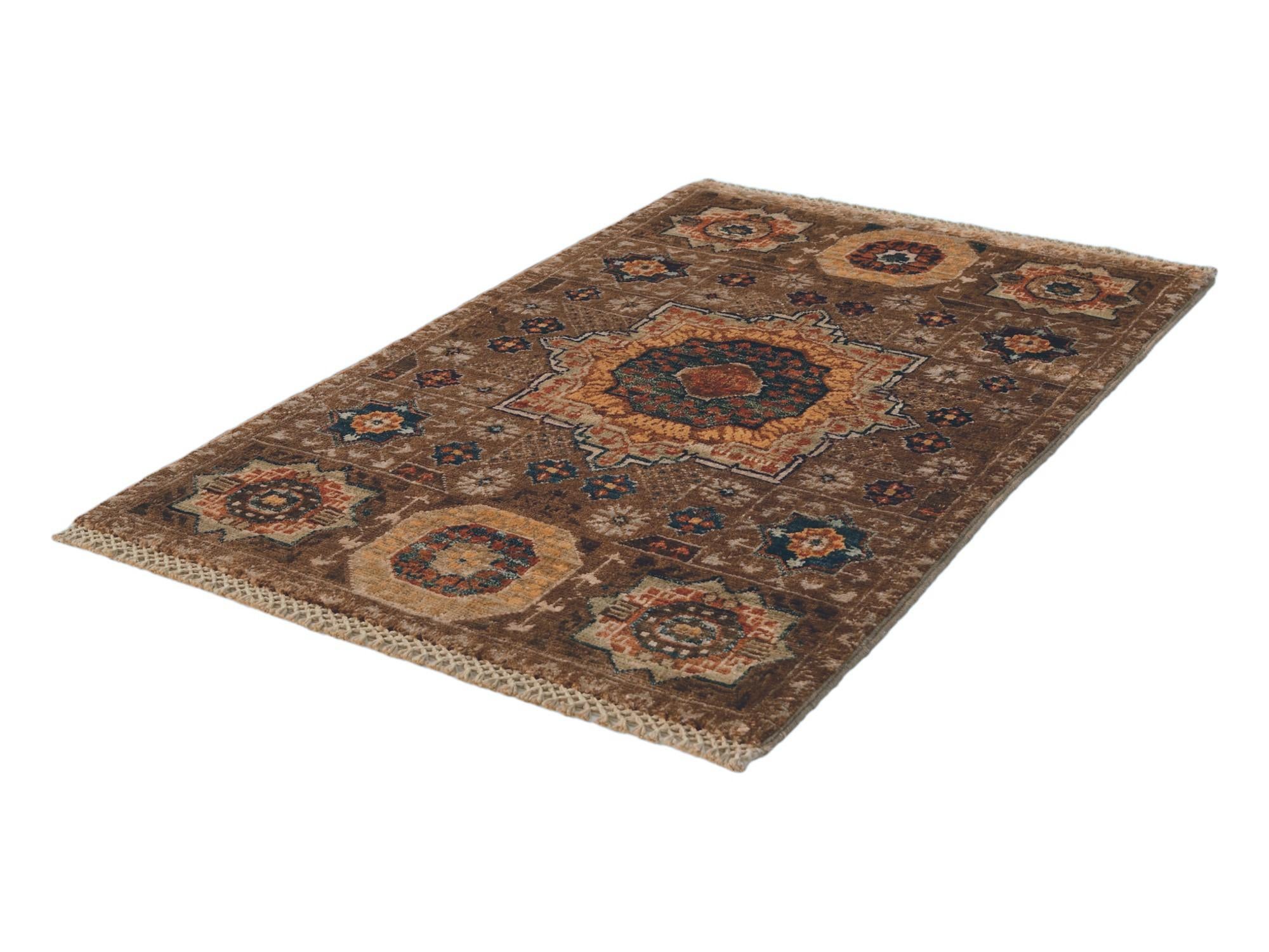2' x 3' 2 Hand Knotted Mamluk Ziegler Rug