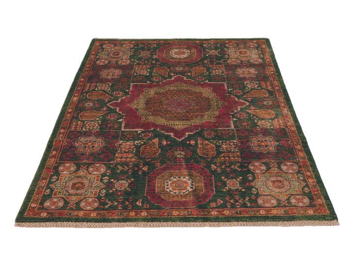 4' x 7' 3 Hand Knotted Mamluk Ziegler Rug