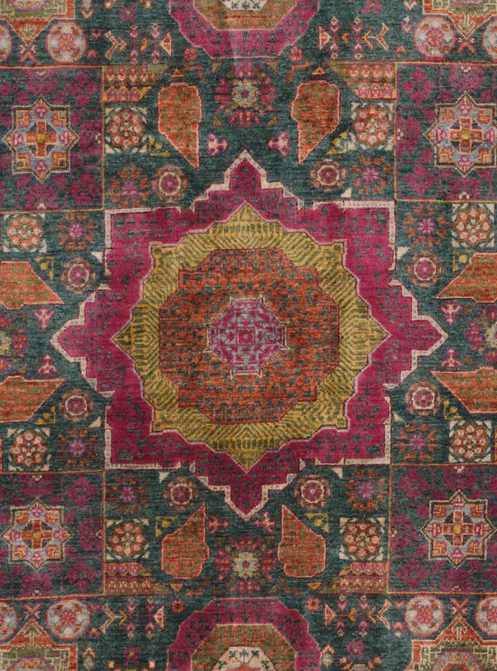4' x 7' 3 Hand Knotted Mamluk Ziegler Rug