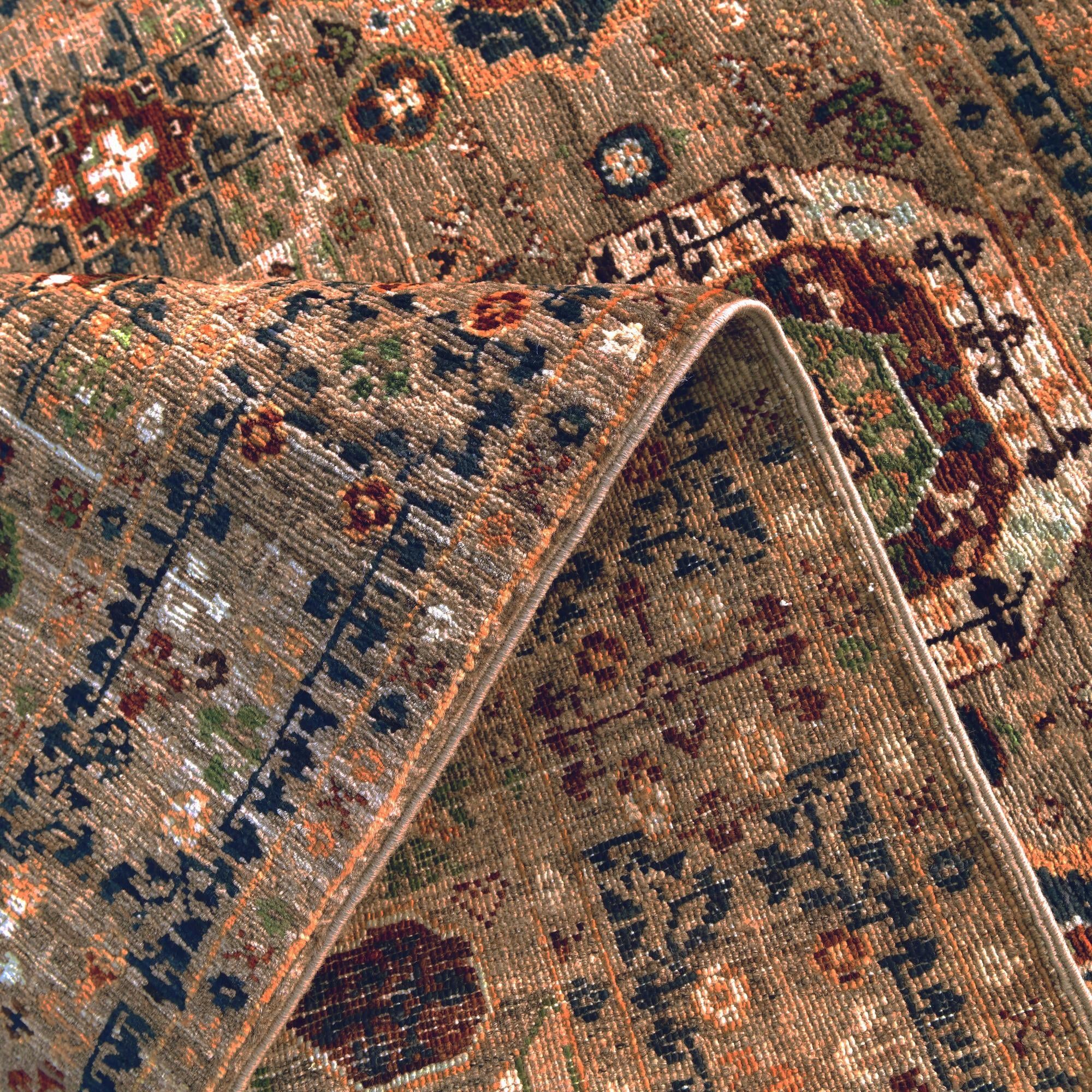 3' 5 x 5' 1 Hand Knotted Mamluk Ziegler Rug