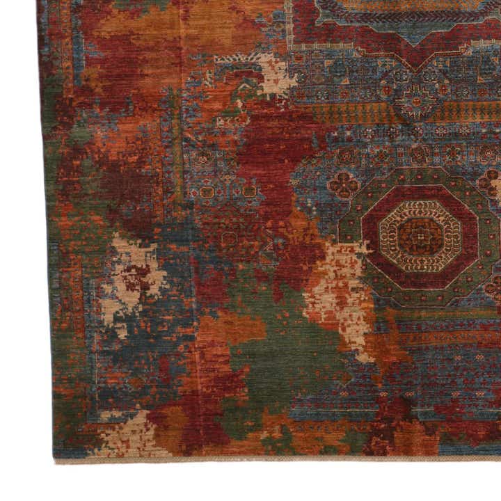 10' x 13' 1 Hand Knotted Mamluk Ziegler Rug
