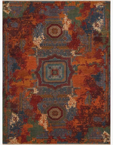 10' x 13' 1 Hand Knotted Mamluk Ziegler Rug