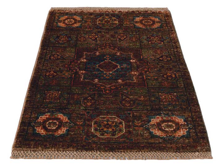 2' x 3' Hand Knotted Mamluk Ziegler Rug