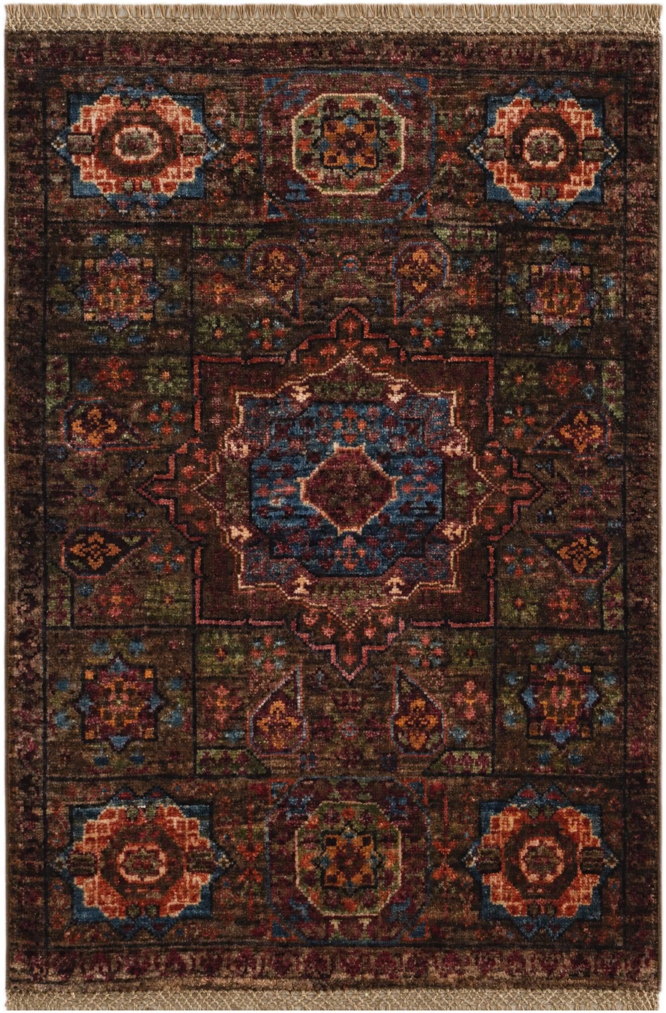 2' x 3' Hand Knotted Mamluk Ziegler Rug
