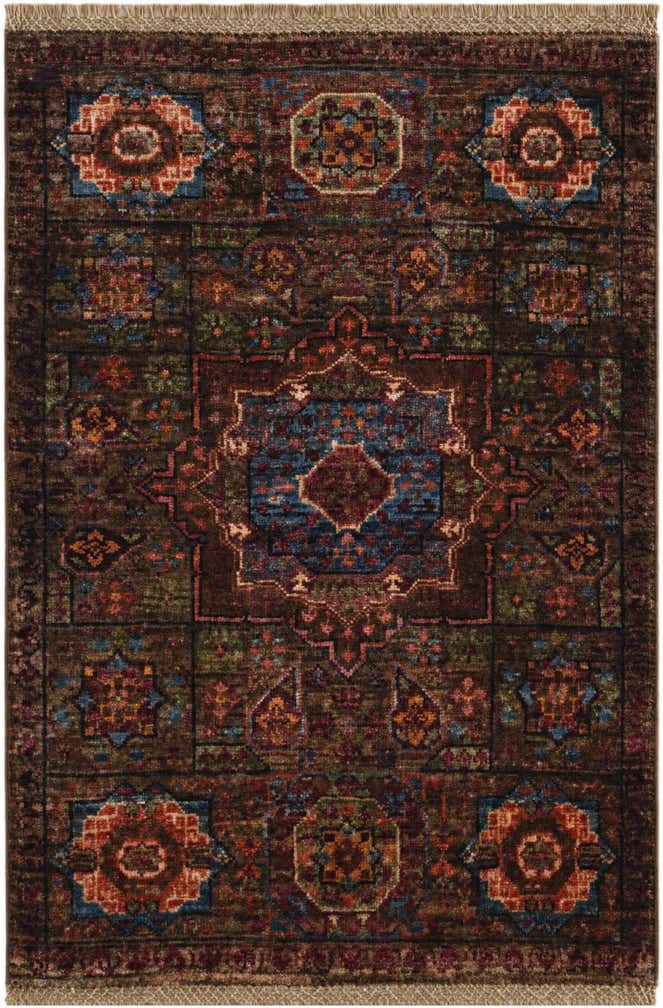 2' x 3' Hand Knotted Mamluk Ziegler Rug
