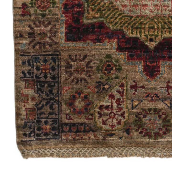 2' x 2' 11 Hand Knotted Mamluk Ziegler Rug